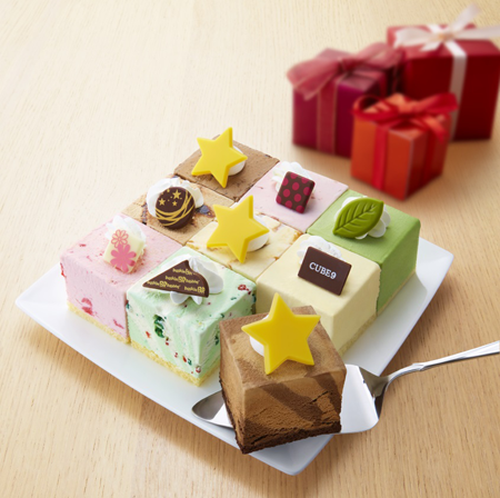 女子受け確実のアイスケーキ発売 9種類のキューブがセットになった Cube9 サーティワンから12月5日 土 発売 ネタとぴ