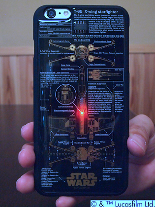 これはかっこいい 本物のプリント基板製で電池なしで光る Flash Star Wars 基板アート Iphoneケース 販売開始 ネタとぴ