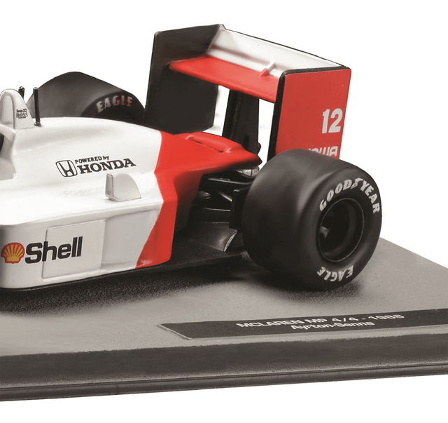 創刊号は マクラーレン ホンダ Mp4 4 アイルトン セナ で999円 F1歴代の名車の1 43ダイキャストモデル付き F1マシンコレクション が創刊 ネタとぴ