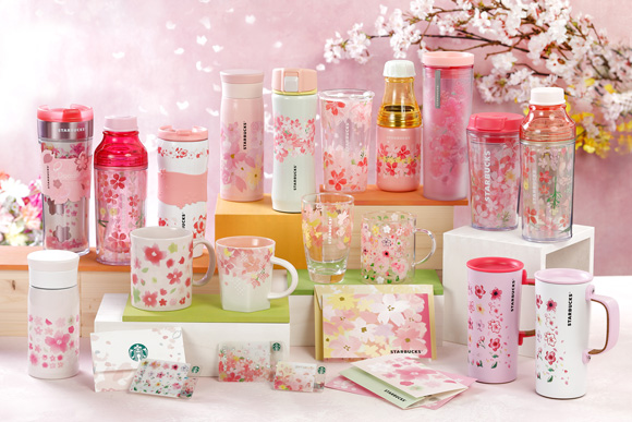 スタバに春が来た! “SAKURA”シリーズが本日15日(水)から発売開始～日本