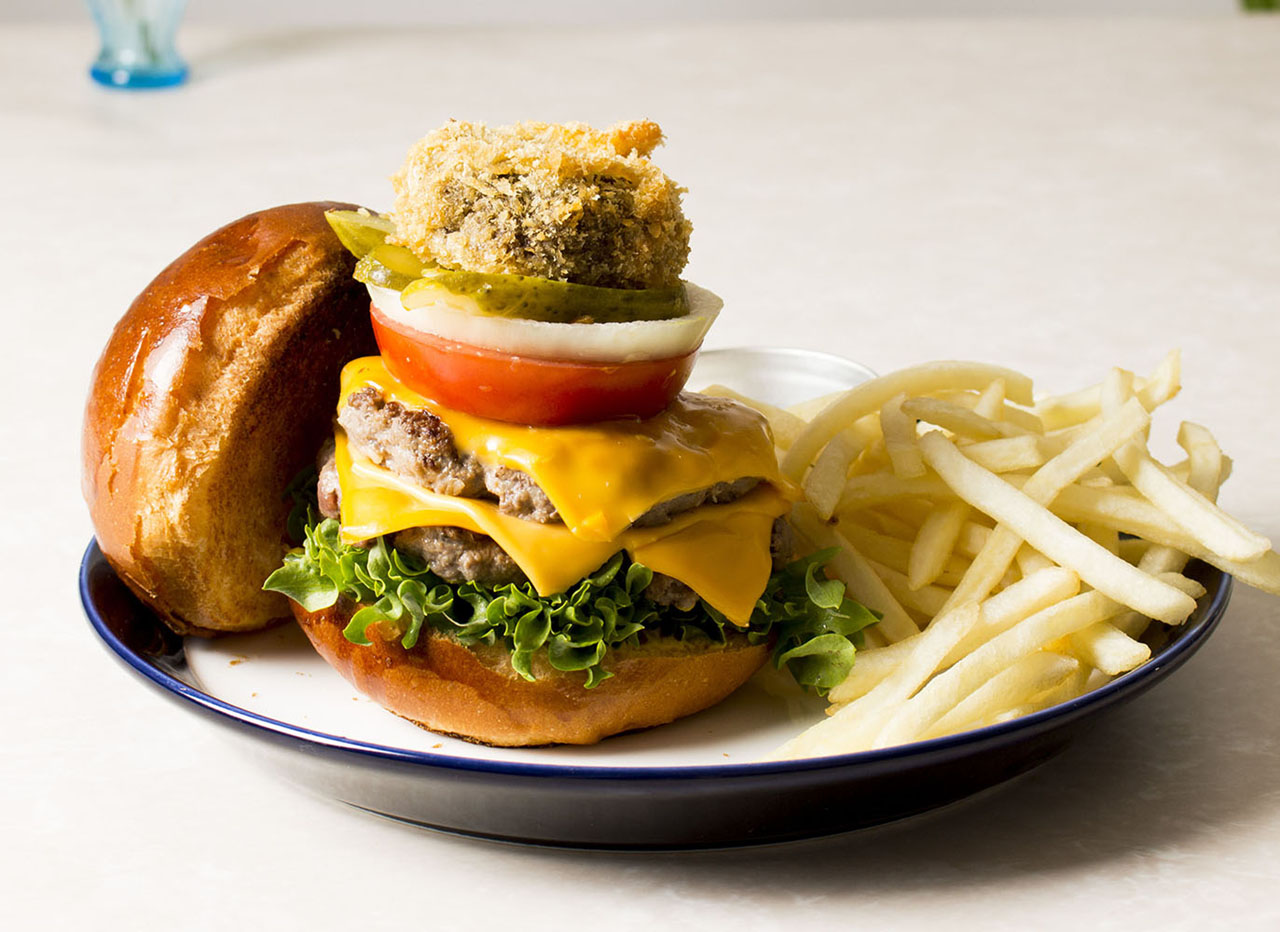 ダブルチーズ burger 1,480円(税抜)