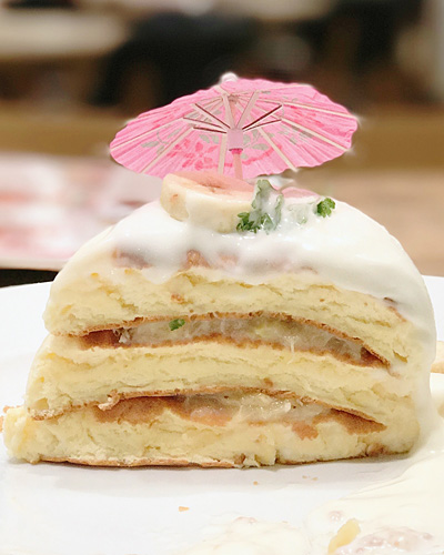 ファンフェッティパンケーキのレシピ