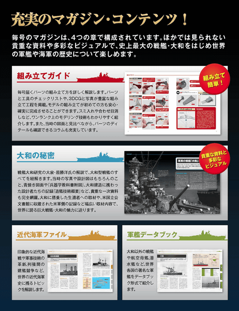 アシェット戦艦大和を作る、完成後、大和を保管観賞するクリア