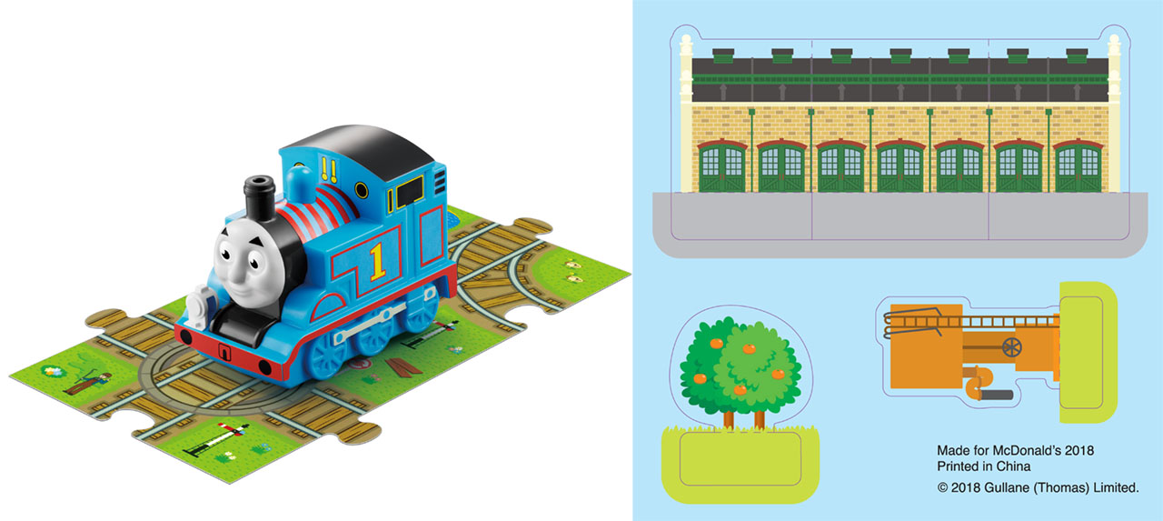 【トーマス】がんばりやで働きものの機関車、トーマスのおもちゃ