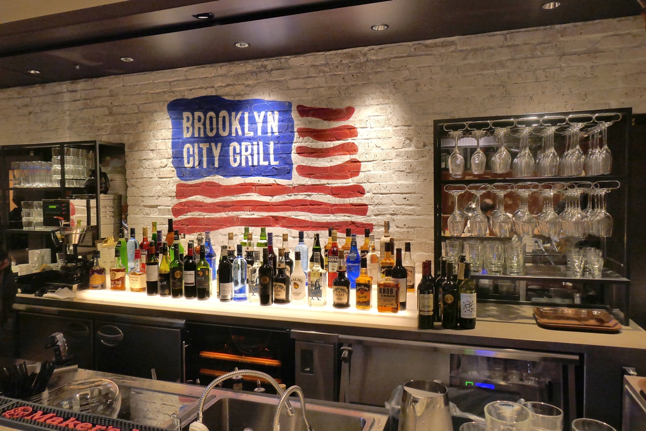 今回行ってみたのは地下1階のNY・ブルックリンスタイルの肉料理が楽しめる「BROOKLYN CITY GRILL」