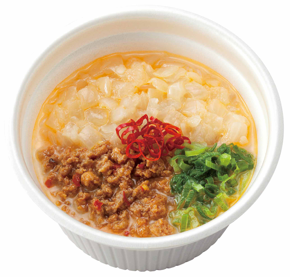 「豆乳担々春雨スープ」398円（税込）