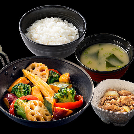 一人暮らしに緑黄色野菜を 吉野家がバター醤油仕上げで食欲そそる秋の ベジ牛定食 ベジ定食 を本日6日 木 発売 不足しがちなビタミン ミネラル 食物繊維が補える ネタとぴ