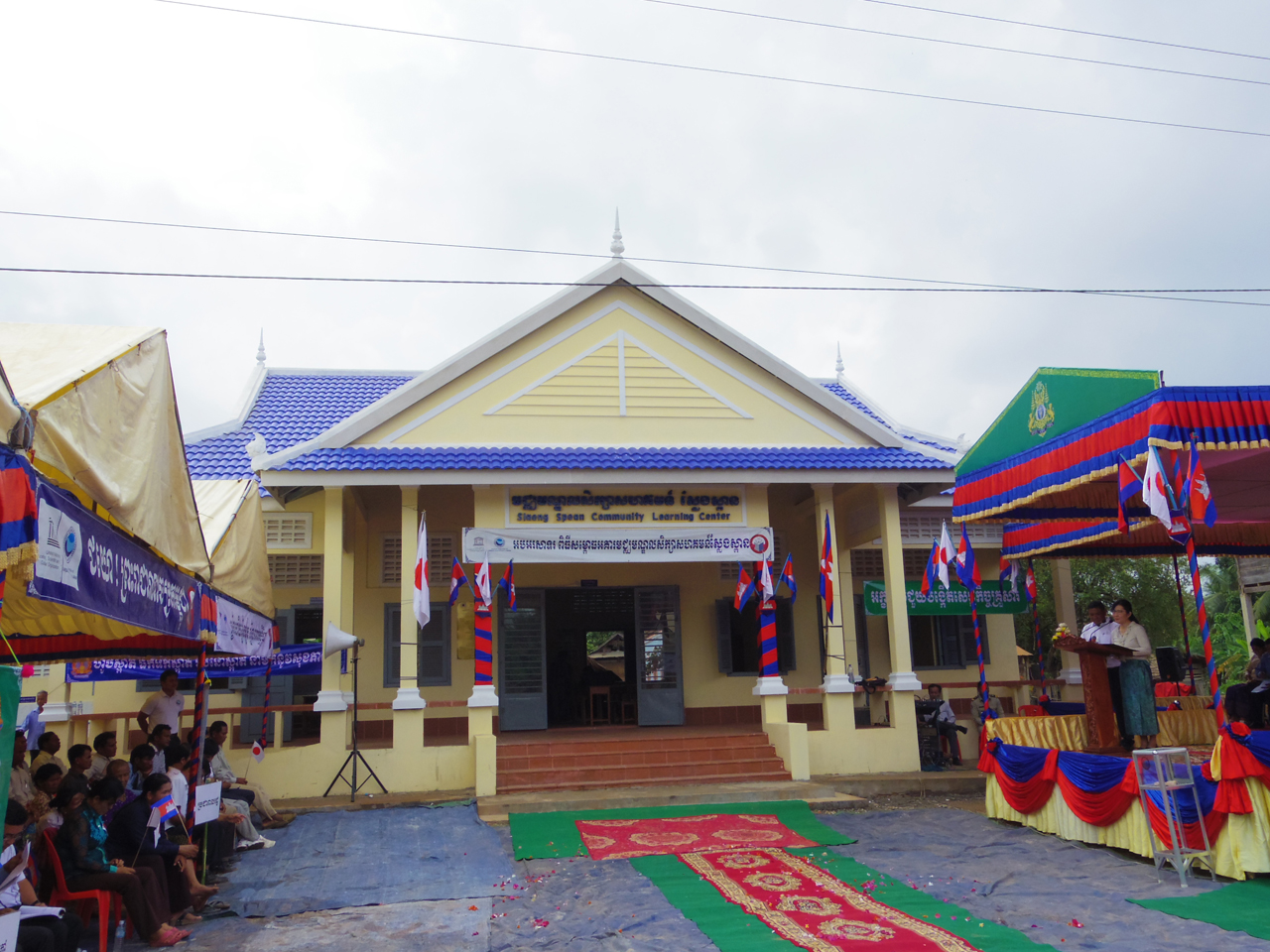 「スラエン・スピアン寺子屋（カンボジア）」2018年3月完成