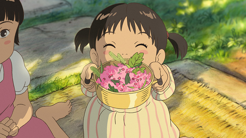 ハウス食品「おうちで食べよう。」シリーズ CM 「庭の千草」バージョン (c)2016 Studio Ghibli