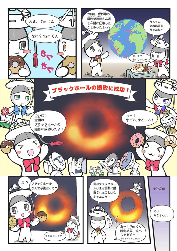 <a href="http://www.nao.ac.jp/news/sp/20190410-eht/images/eht_comic_jp_20190410.pdf">EHTマンガ『ブラックホールの撮影に成功！』</a>より