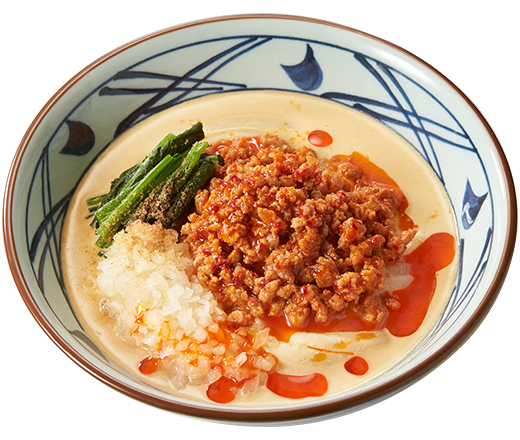 今年は冷やしもあるよ 丸亀製麺が旨さと辛さの絶妙な味わい うま辛担々うどん を本日23日 火 発売 ネタとぴ