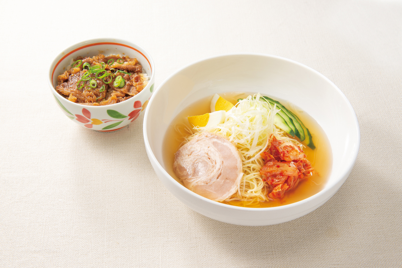 「冷麺風カペリーニ」763円（税別）