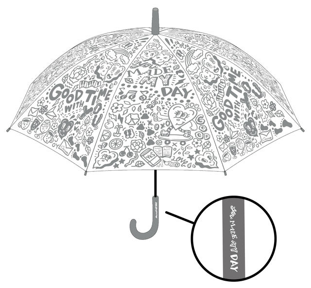 使い捨てないビニール傘 ファミマが Chocomoo デザインのコラボ傘を本日17日 月 発売 ネタとぴ