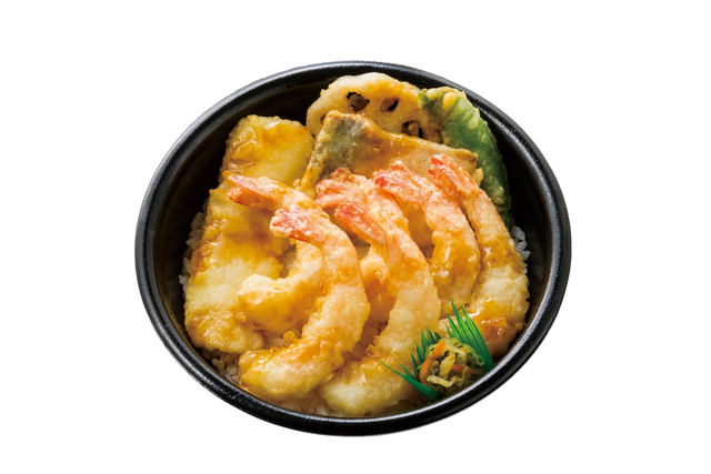 えび3尾 イカ 白身魚 野菜2種の天丼が税込560円 ほっともっとが店舗で揚げる 天丼 3種を本日15日 火 発売 えび6尾の 特海鮮えび天丼 も税込690円 ネタとぴ