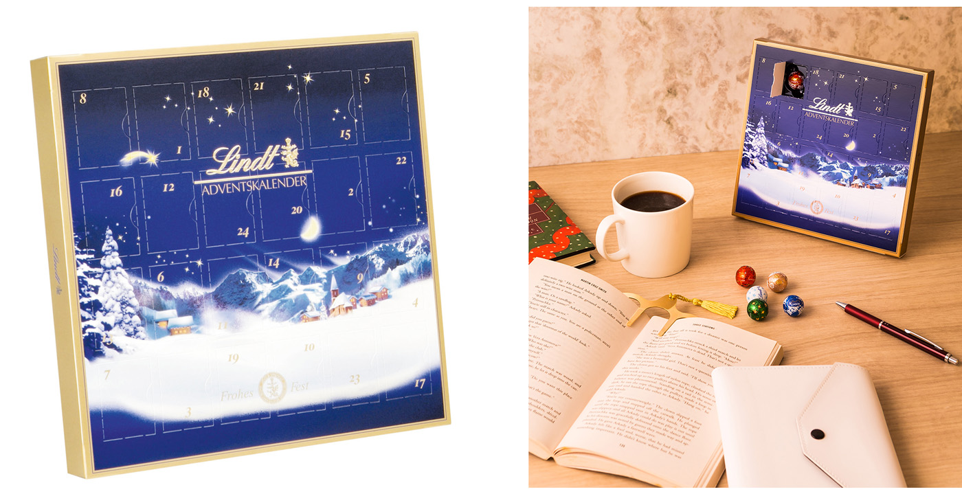 2018年に新登場、即完売した「クリスマス マジック アドベントカレンダー（115g）」1,980円(税込)