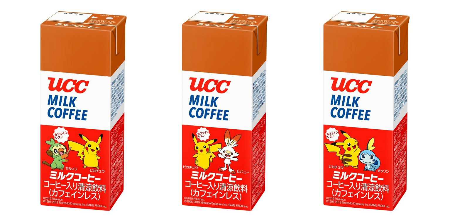 「UCC ミルクコーヒー ポケモン AB200ml」100円（税別）