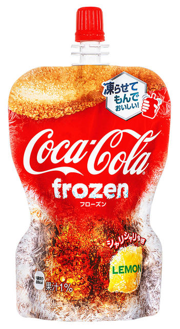 凍らせて揉んで飲む コカ コーラ が復活 今年も コカ コーラ フローズンレモン が発売 日本向けに構想から8年かけて開発 初登場から円値上げ ネタとぴ