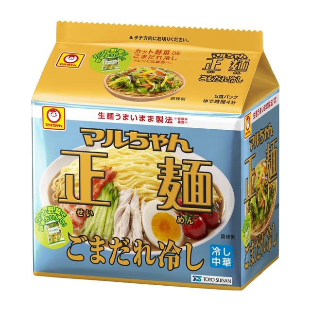 あのマルちゃん正麺からついにソース焼そばが! “生麺うまいまま製法”の「マルちゃん正麺 ソース焼そば/冷し中華/ごまだれ冷し」が本日16日(月)発売  - ネタとぴ