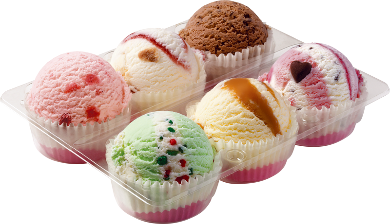 「バラエティパック」は、好きなアイスクリームを6コor12コ選んでテイクアウトできます。参考価格はスモール6コ  1,550円、レギュラー6コ 2,130円、スモール12コ 2,990円、レギュラー12コ 4,120円(税込)