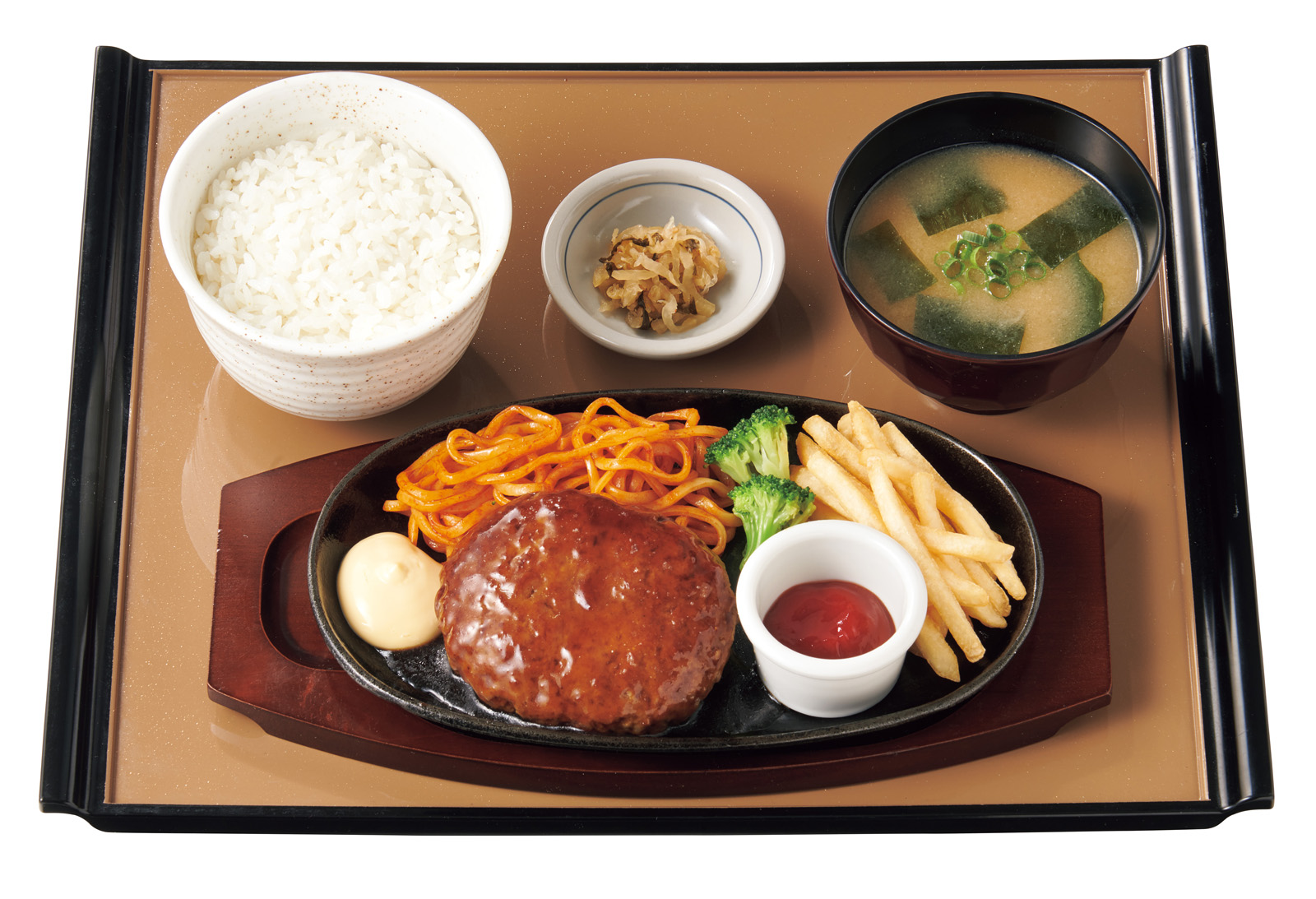 「てりマヨハンバーグ定食」790円（税込）