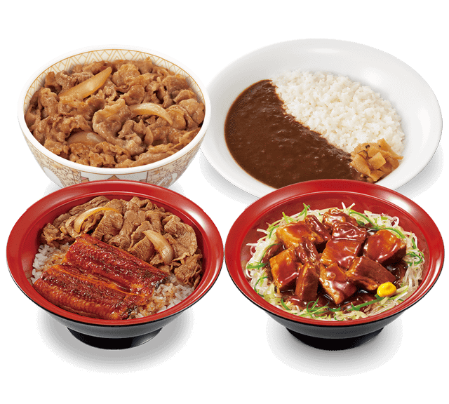 すき家が牛丼 カレー うな丼 うな牛 豚角煮丼が店内でも持ち帰りでも何度でも70円引きの Sukipass を10月1日 木 発売 10月中何度でも使え 1会計につき合計3商品まで ネタとぴ