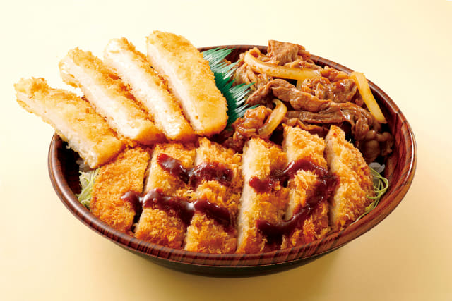とんかつ チーズチキンカツ 牛焼肉の 豚鶏牛 茶色三種丼 オリジン弁当が 肉トリプル丼 を肉の日の本日29日 金 限定販売 ネタとぴ