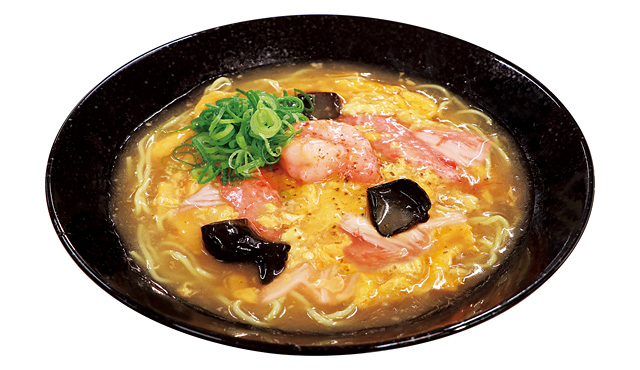 餃子の王将から 極王天津麺 登場 こだわり玉子をふんわり焼いて 餡も玉子入りの ｗ玉子仕立て 持ち帰りはレンジ対応容器で家でもアツアツ ネタとぴ