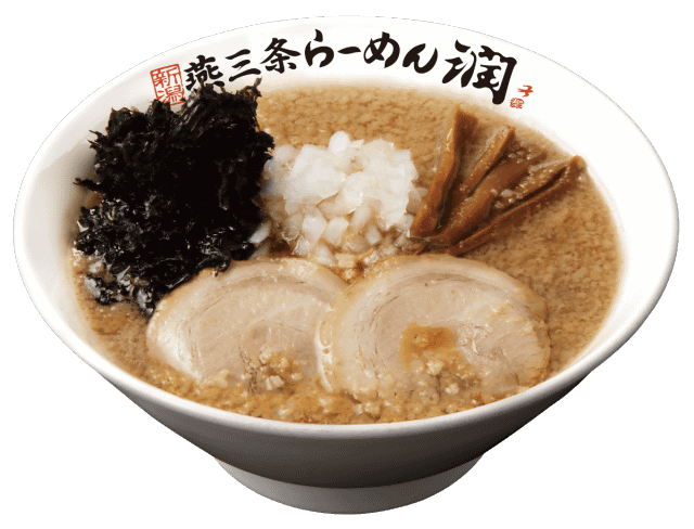 背脂で極太麺が見えない 鬼脂 も らあめん花月嵐が極太麺 背脂煮干しのド迫力 新潟燕三条らーめん潤 を期間限定販売 相性抜群の 黒バラのり トッピングも ネタとぴ 背脂で極太麺が見えない 鬼脂 も らあめん花月嵐が極太麺 背脂煮干しのド迫力 新潟燕三条らーめん潤 を期間限定販売 相性抜群の 黒バラのり トッピングも ネタとぴ