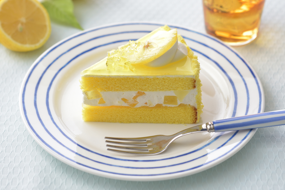 「瀬戸内レモンのショートケーキ」518円（税込）