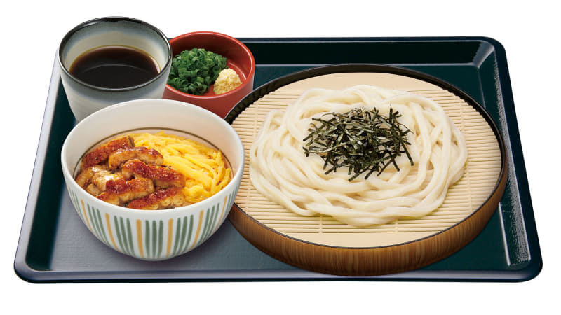 うなぎご飯＋ざるうどん(並)のセット