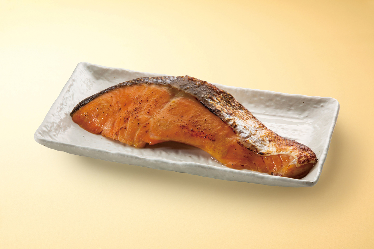 「銀鮭の西京焼き」単品421円（税込）