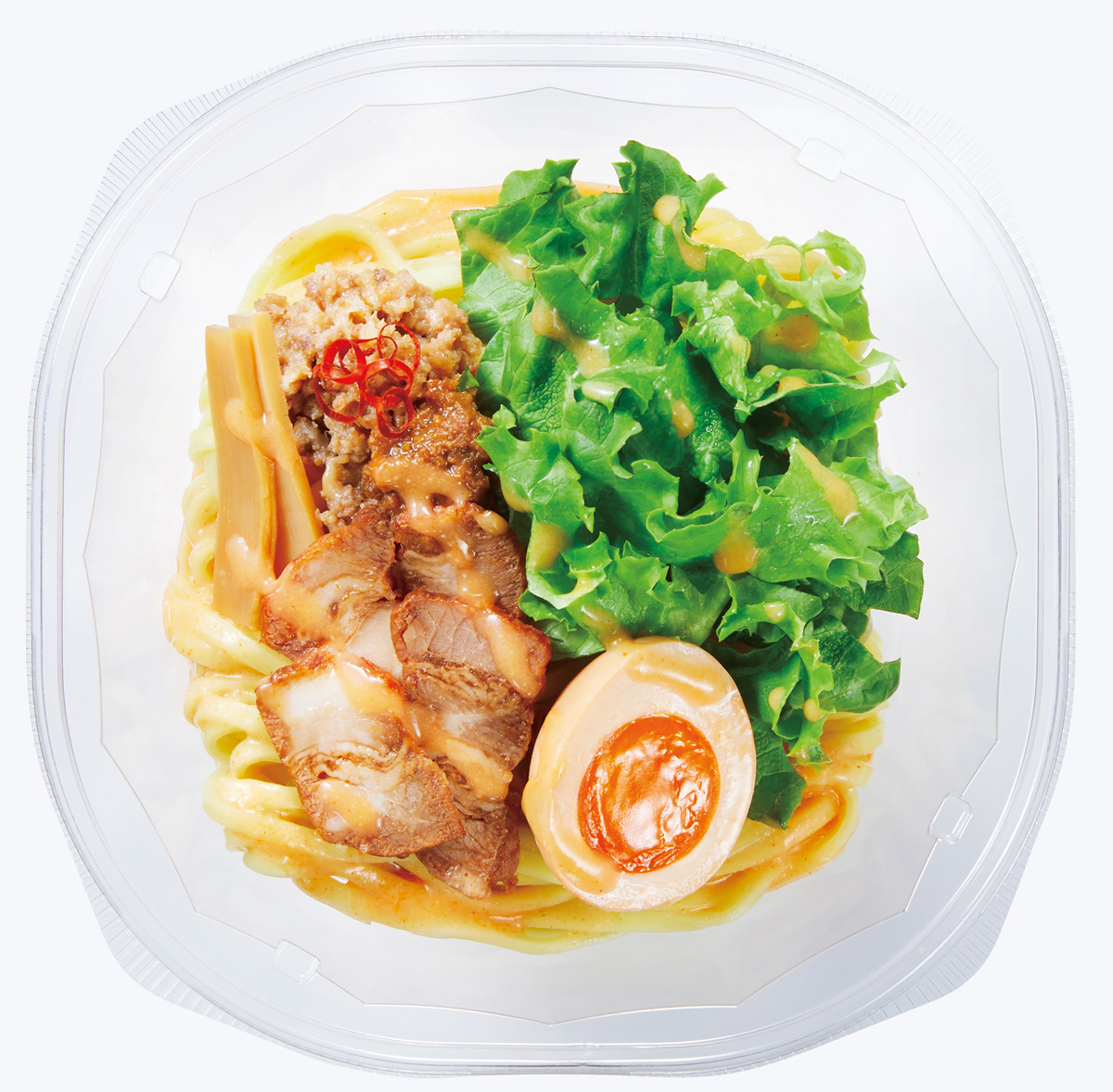 「大島監修　冷し味噌サラダ麺」498円（税込：537.84円）