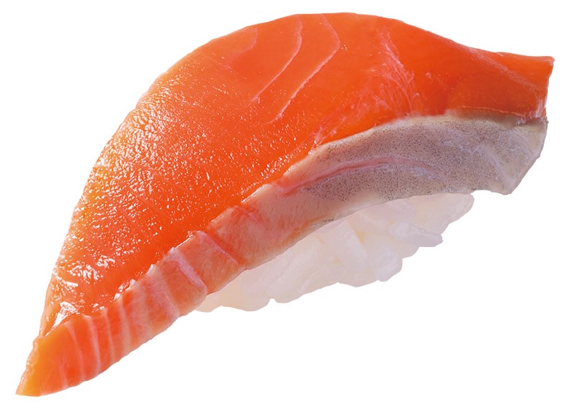 「天然紅鮭」100円（税込110円）