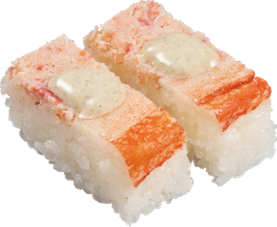 「蟹の押し寿司」2貫363円(税込)