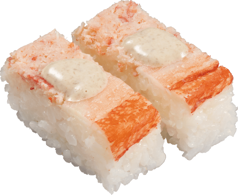 「蟹の押し寿司」2貫363円(税込)