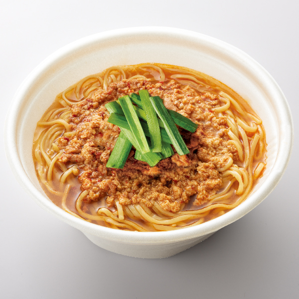 「旨辛玉子スープ辛麺」498円(税込)、KM値：1.18KM