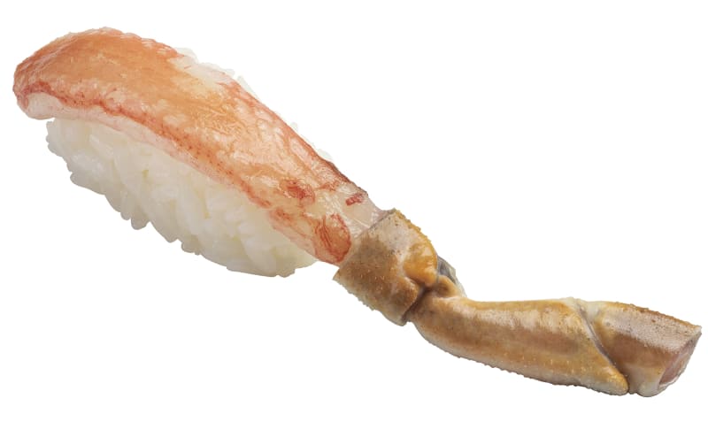 「大型生本ずわい蟹」360/370/390円(税込)45kcal、販売期間：3月下旬ごろまで、販売予定総数161万食
