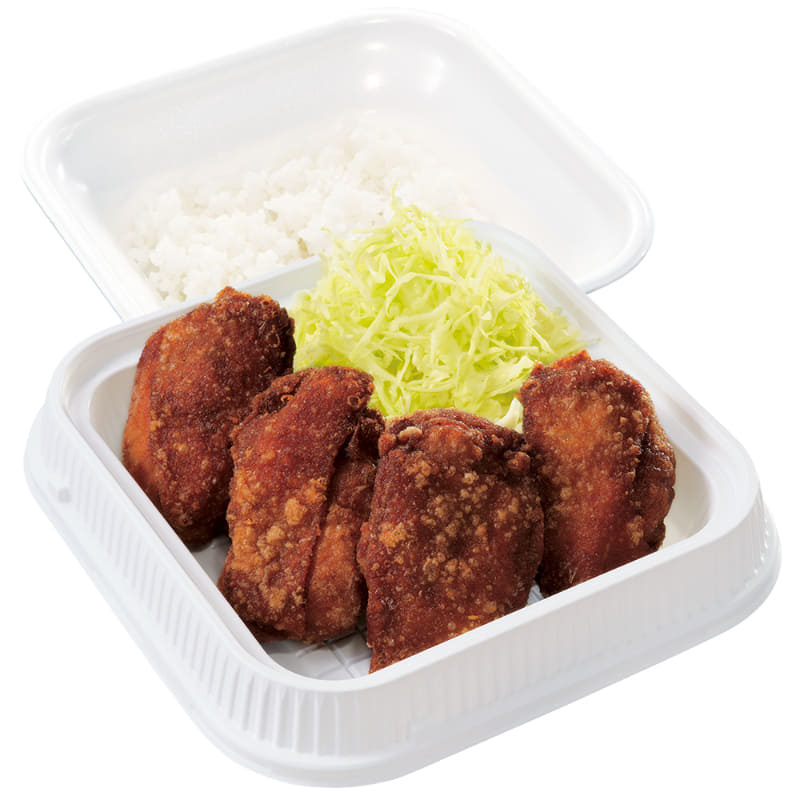 「味噌からあげ弁当」745円(税込)