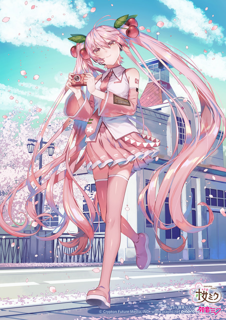 公式応援キャラクターは初音ミク派生キャラクター「桜ミク」! 弘前