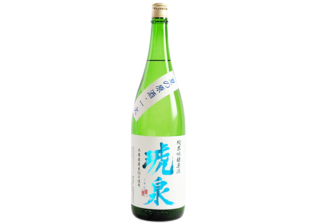 「琥泉 純米吟醸 夏の原酒」半合659円(税込)