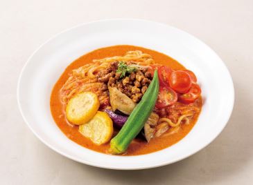 「夏野菜の冷やしトマト担々麺」並盛950円(税込)、特盛1,130円(税込)