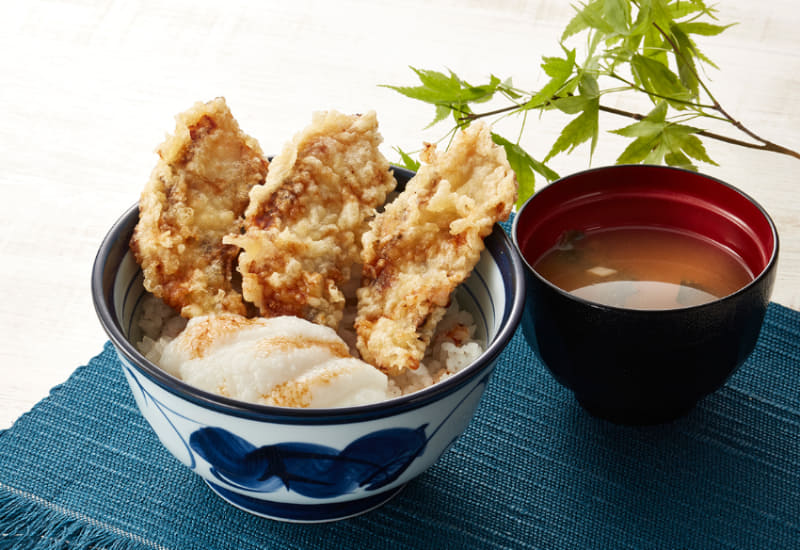 「うなとろ天丼」1,000円(税込)