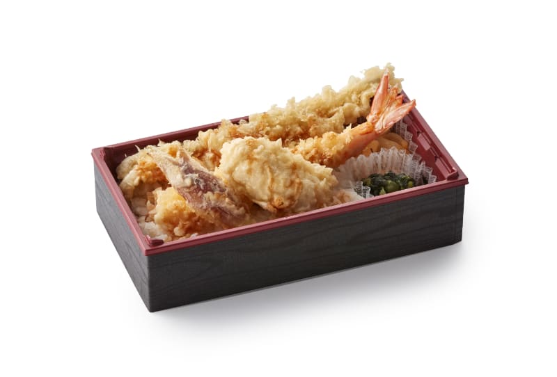 「ごちそう天重弁当(夏)」テイクアウト1,180円(税込)／デリバリー1,590円(税込)