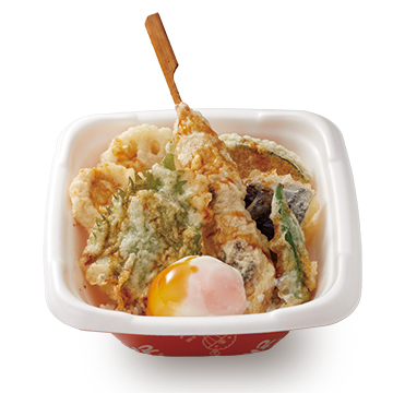 「てりやき月見天丼」テイクアウト690円(税込)