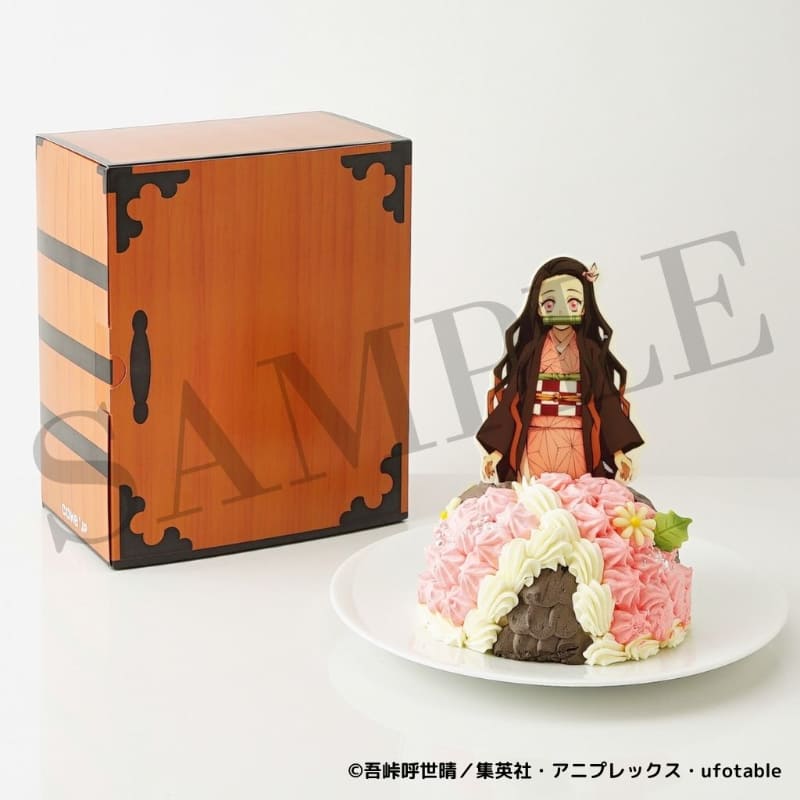 「テレビアニメ『鬼滅の刃』竈門禰豆子 ドールケーキ」4号サイズ(12cm)6,480円(税込)