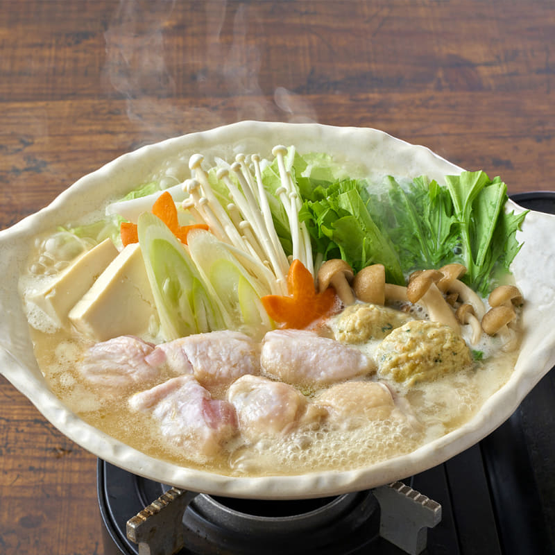 「水炊き鍋」1,099円(税込)