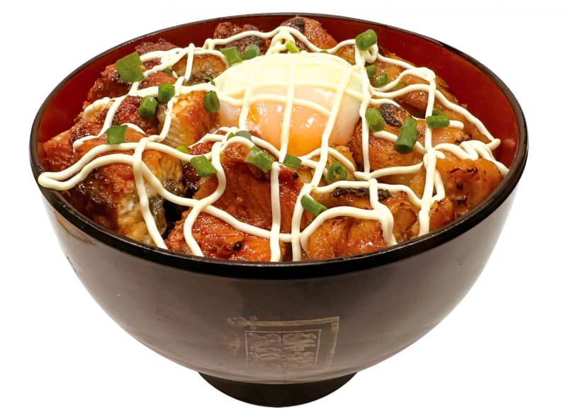 「うなとりマヨ丼」