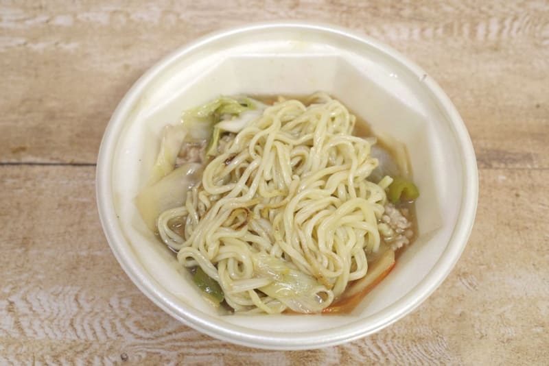 焼麺は10秒ほどでほぐれます！