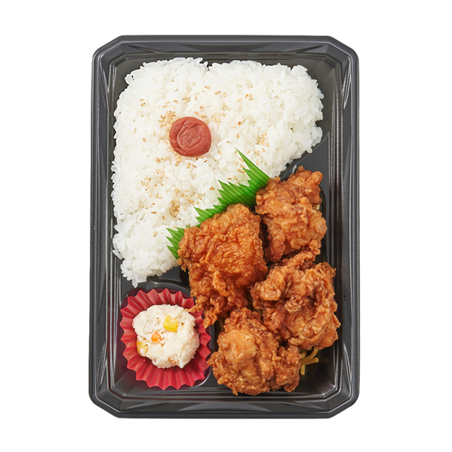 「生姜醤油の唐揚げ弁当」550円(税込)