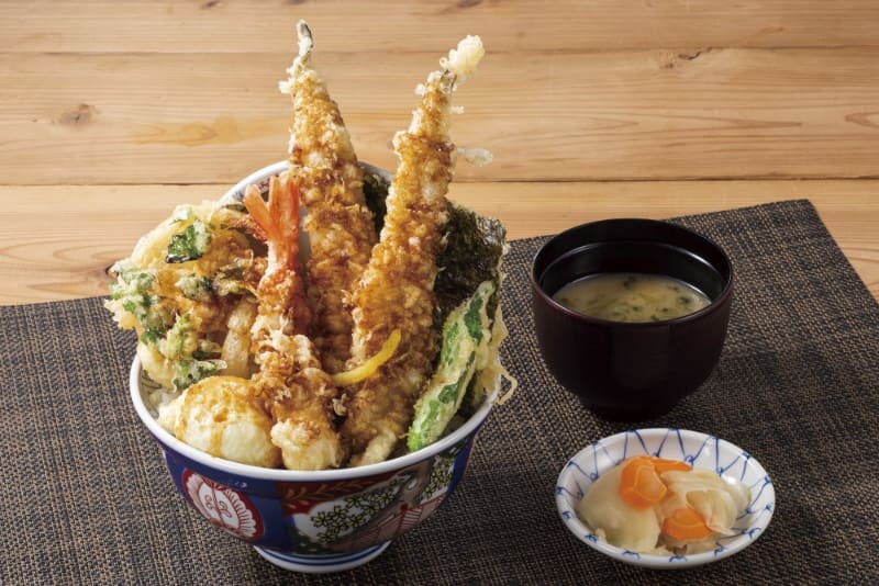 「穴子上天丼」1,650円(税込)